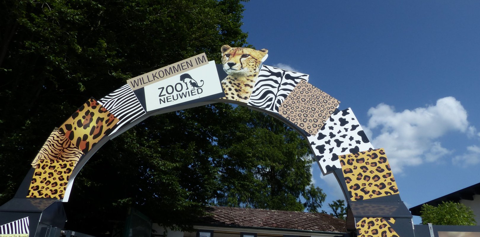 Eingang Kasse Torbogen Zoo